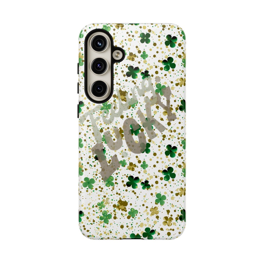 Feeling Lucky St. Patrick’s Day Phone Case – Durable & Stylish | Shock-Absorb Protection | Sleek Modern Style - Image 17