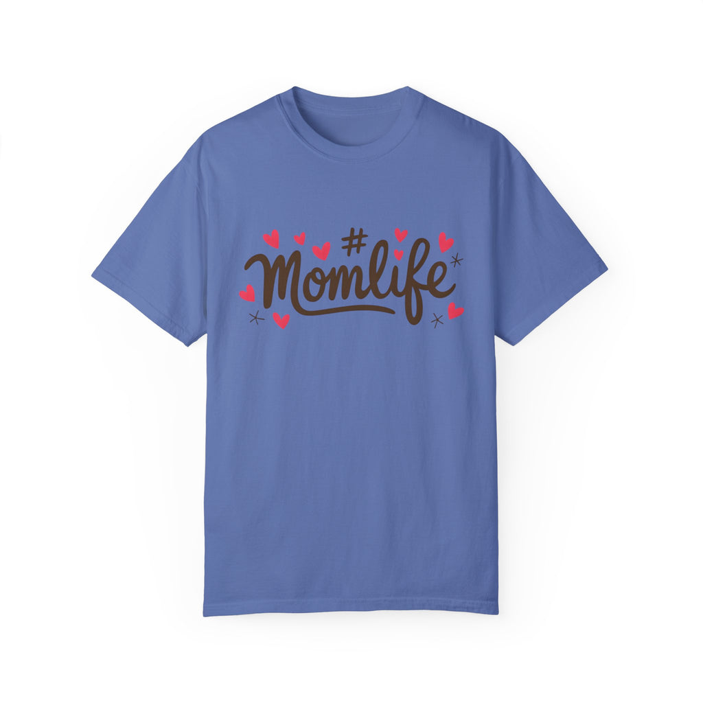 Momlife Heart-Adorned T-Shirt | Soft Premium Cotton Tee | Casual Everyday Comfort - Image 18