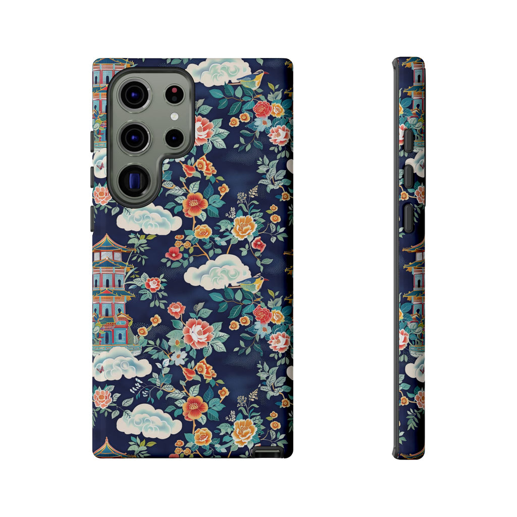 Enchanting Chinoiserie-Inspired Durable Phone Case | Shock-Absorb Protection | Sleek Modern Style - Image 48