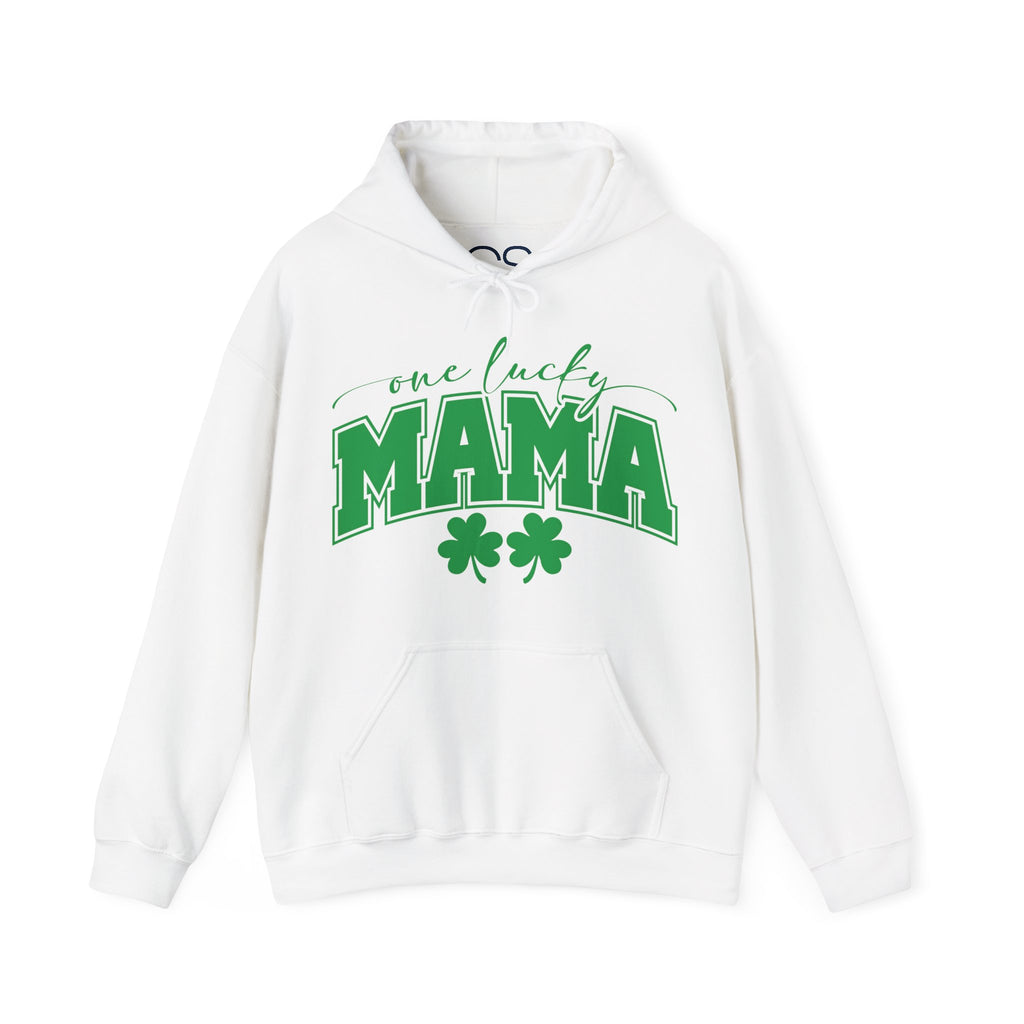 One Lucky Mama & Mini Matching St. Patrick's Day Hoodie Set | Cozy Fleece Lined | Perfect for Cold Days - Image 2