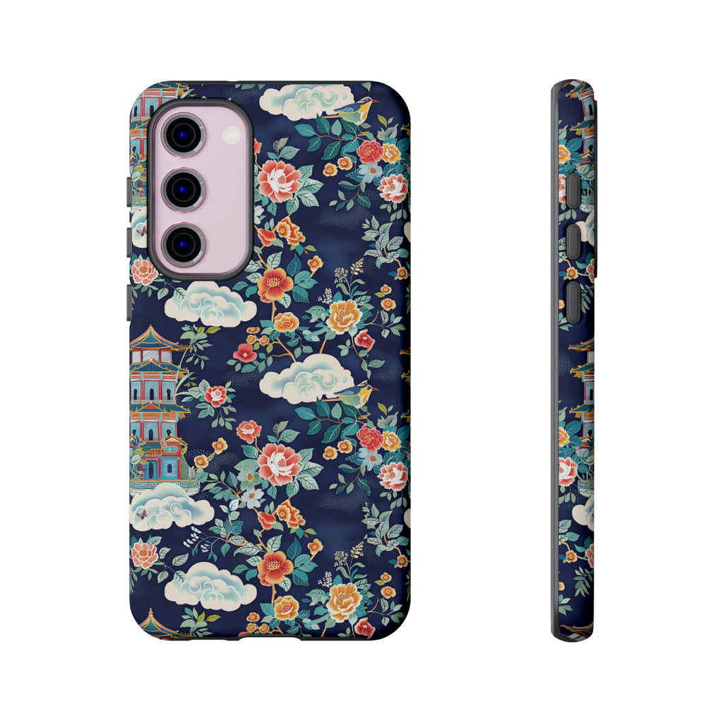 Enchanting Chinoiserie-Inspired Durable Phone Case | Shock-Absorb Protection | Sleek Modern Style - Image 47