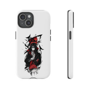 Durable Itachi Uchiha Pattern Phone Case | Shock-Absorb Protection | Sleek Modern Style