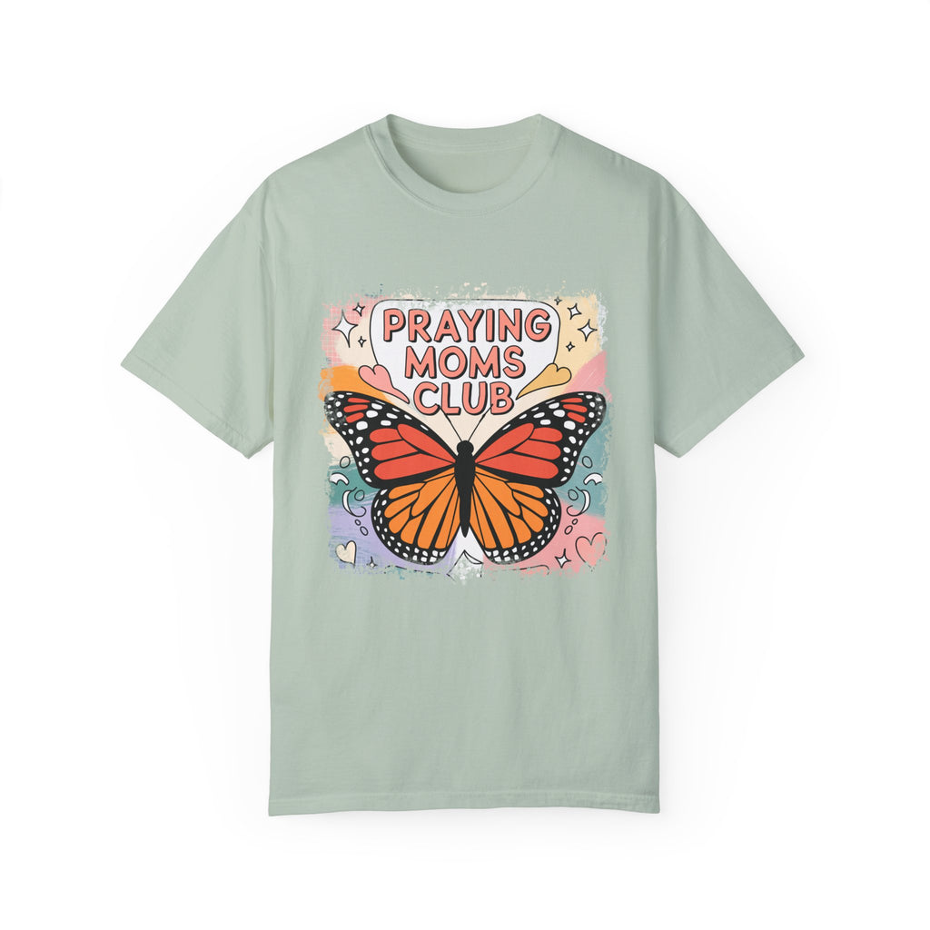 Praying Moms Club Butterfly T-Shirt | Soft Premium Cotton Tee | Casual Everyday Comfort - Image 8