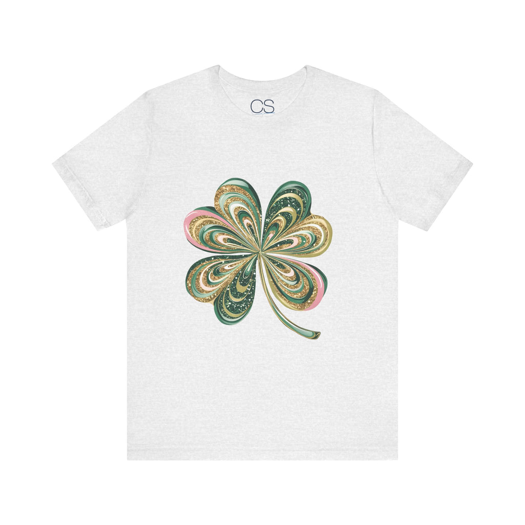 Artistic Shamrock T-Shirt | Soft Premium Cotton Tee | Casual Everyday Comfort - Image 9