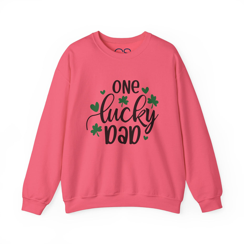 One Lucky Dad St. Patrick's Day Sweatshirt - With Bundle | Comfortable Cotton Blend | Everyday Casual - Image 11