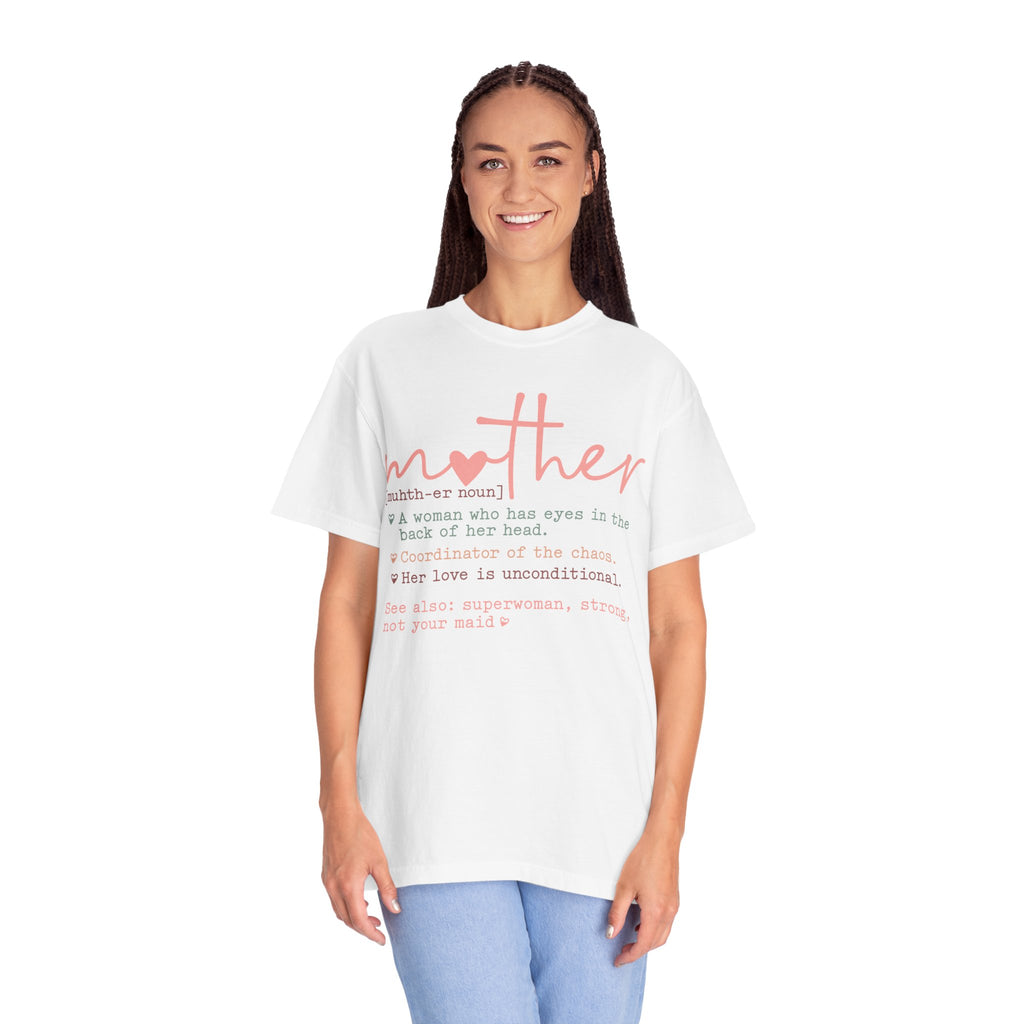 Mother Definition T-Shirt | Soft Premium Cotton Tee | Casual Everyday Comfort - Image 2