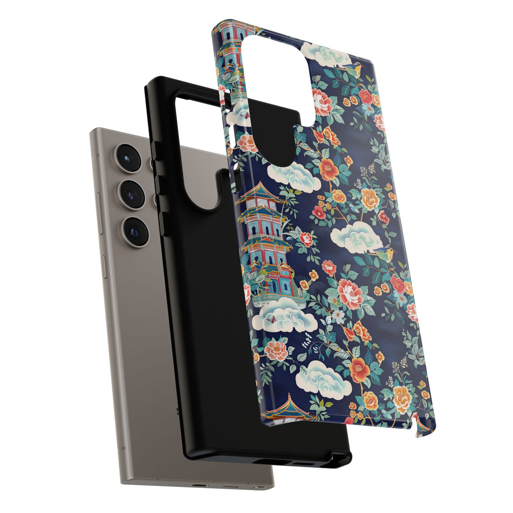 Enchanting Chinoiserie-Inspired Durable Phone Case | Shock-Absorb Protection | Sleek Modern Style - Image 62