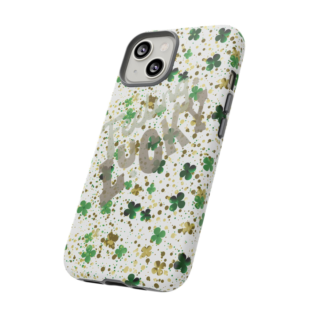 Feeling Lucky St. Patrick’s Day Phone Case – Durable & Stylish | Shock-Absorb Protection | Sleek Modern Style - Image 2