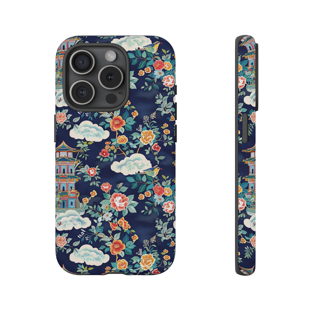Enchanting Chinoiserie-Inspired Durable Phone Case | Shock-Absorb Protection | Sleek Modern Style - Image 13