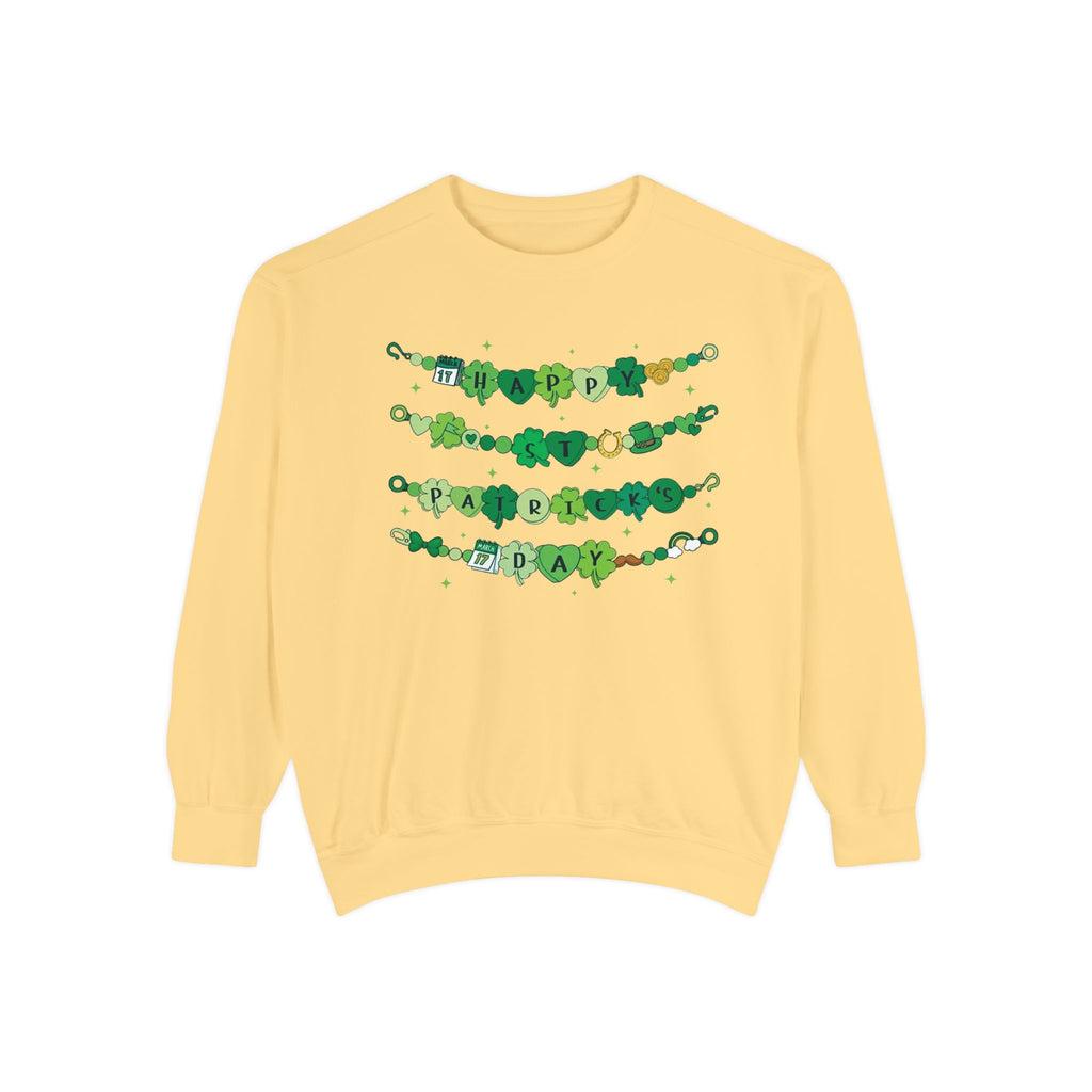 Happy St. Patrick's Day Sweatshirt | Comfortable Cotton Blend | Everyday Casual - Image 9