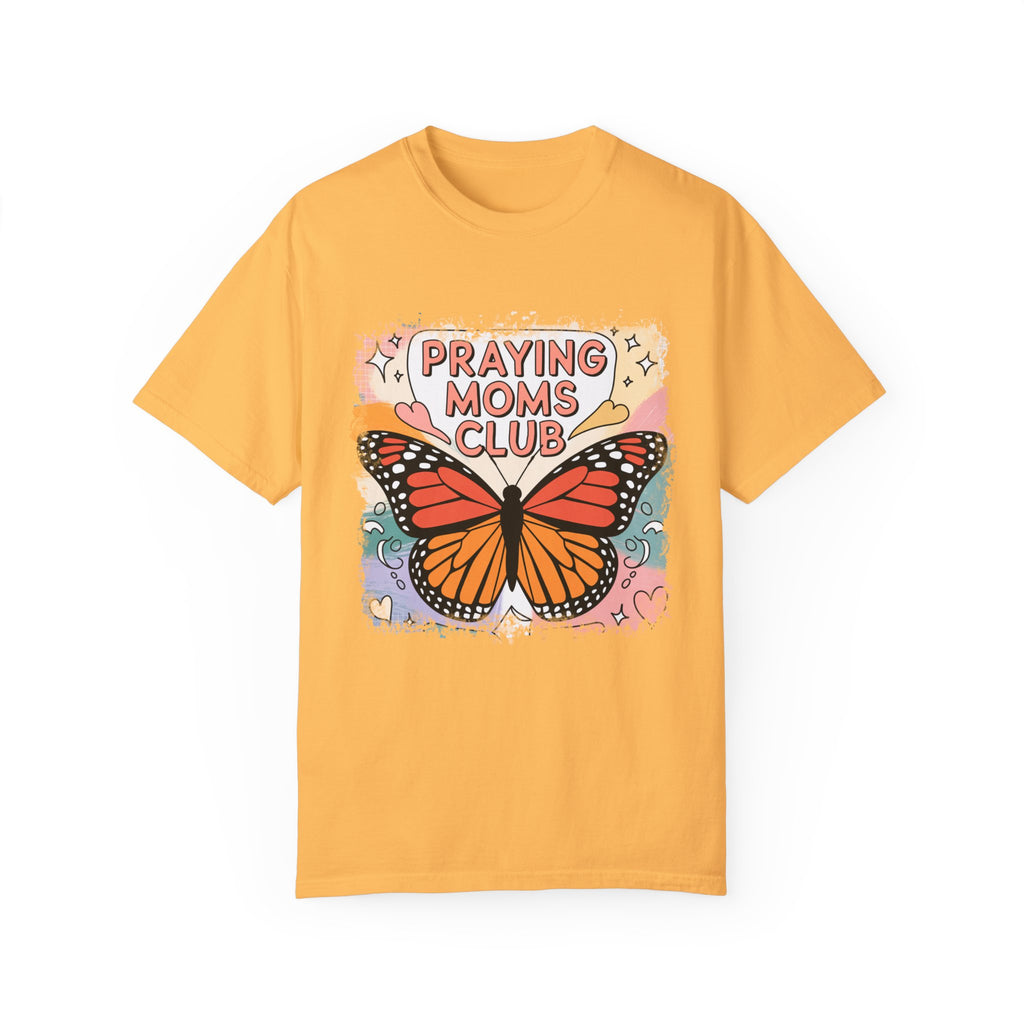 Praying Moms Club Butterfly T-Shirt | Soft Premium Cotton Tee | Casual Everyday Comfort - Image 7