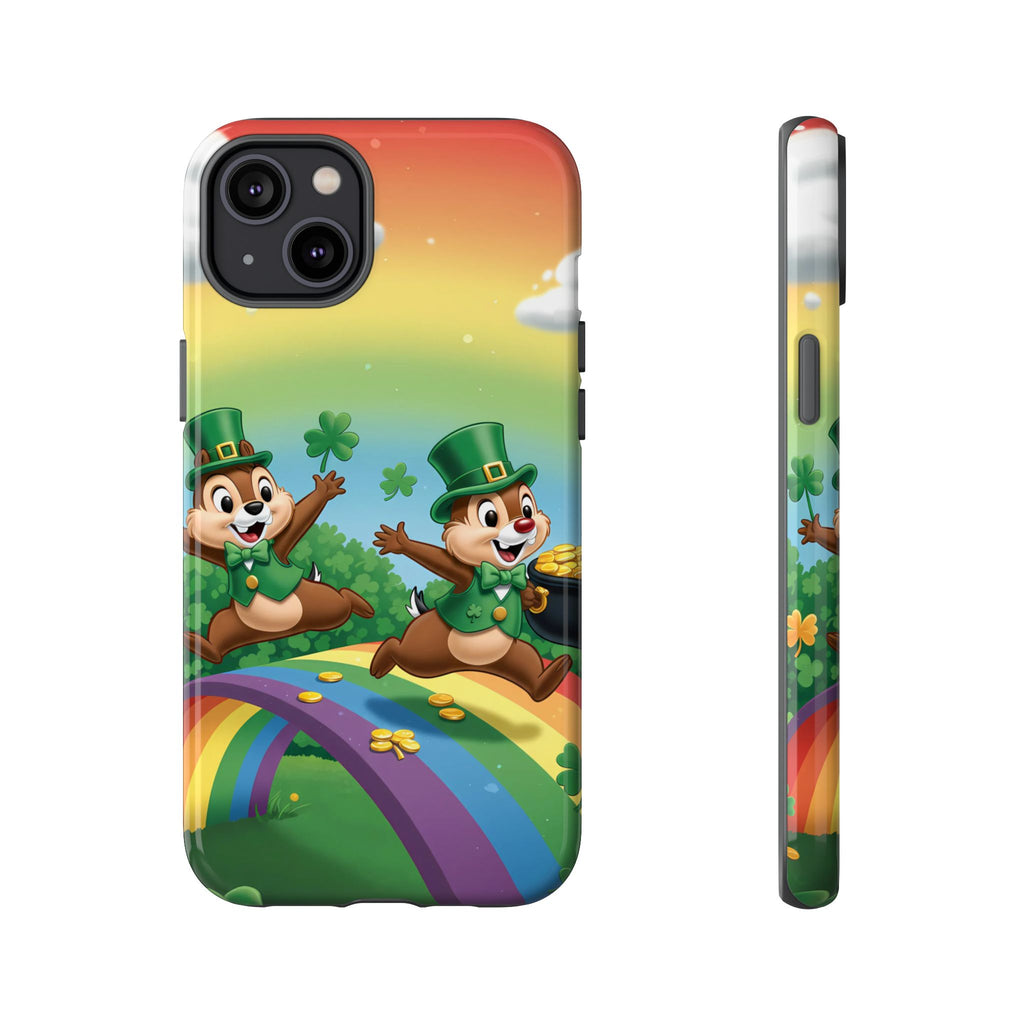 Disney Chip 'n Dale St. Patrick's Day Durable Phone Case | Shock-Absorb Protection | Sleek Modern Style - Image 38