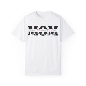 Personalized MOM T-Shirt | Soft Premium Cotton Tee | Casual Everyday Comfort