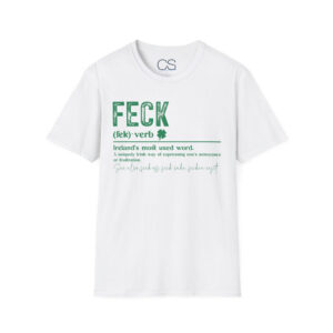Luck of the Irish Shamrock Unisex Softstyle T-Shirt | Soft Premium Cotton Tee | Casual Everyday Comfort