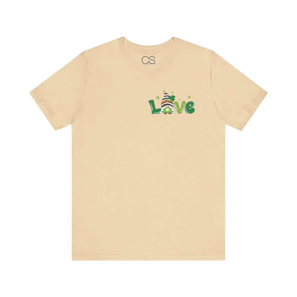 St. Patrick's Love GNOME Unisex Jersey Short Sleeve Tee | Soft Premium Cotton Tee | Casual Everyday Comfort - Image 13