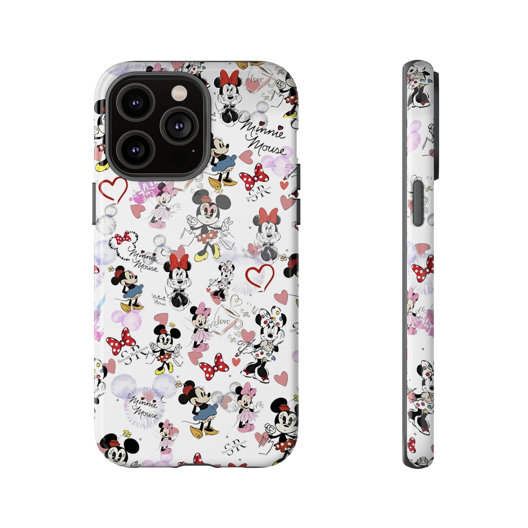 Vintage Minnie Mouse Durable Phone Case - Image 37