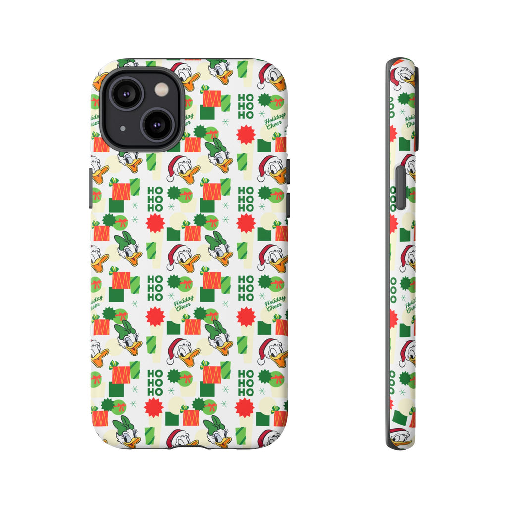 Disney Donald Duck and Daisy Christmas-Themed Durable Phone Case | Shock-Absorb Protection | Sleek Modern Style - Image 32