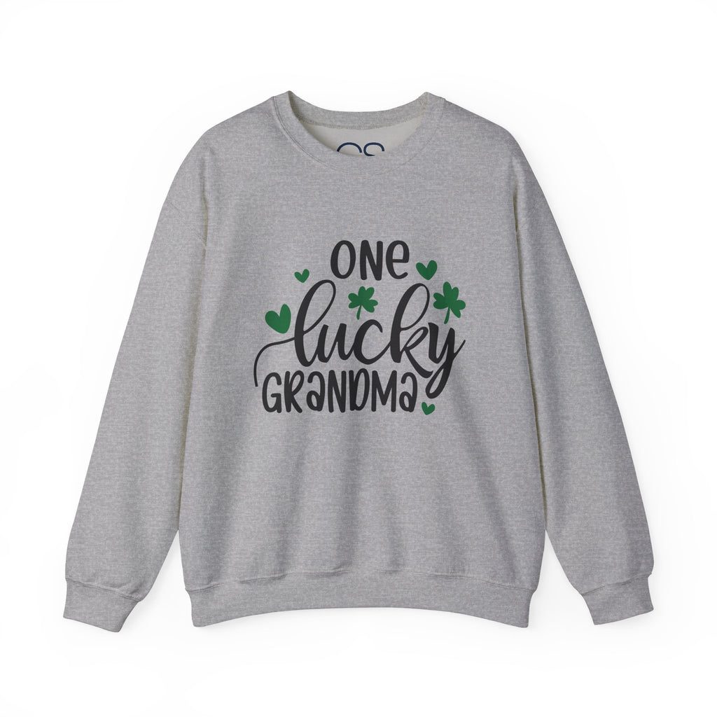 Personalized One Lucky Grandma St. Patrick's Day Sweatshirt - With Bundle | Comfortable Cotton Blend | Everyday Casual - Image 8