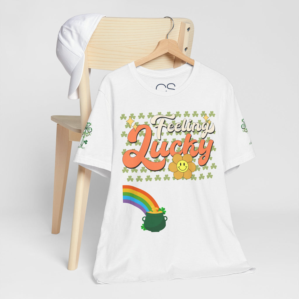 Feeling Lucky St. Patrick's Day Unisex Jersey Short Sleeve Tee | Soft Premium Cotton Tee | Casual Everyday Comfort - Image 18