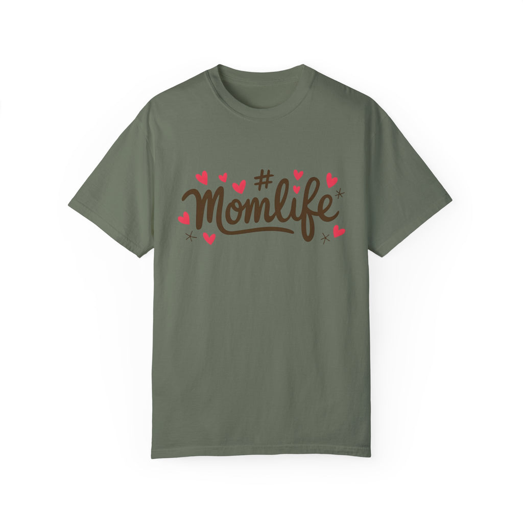 Momlife Heart-Adorned T-Shirt | Soft Premium Cotton Tee | Casual Everyday Comfort - Image 10