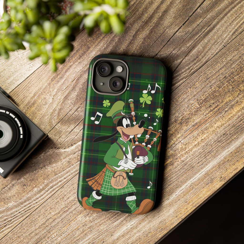 Disney Goofy St. Patrick's Day Durable Phone Case | Shock-Absorb Protection | Sleek Modern Style - Image 6