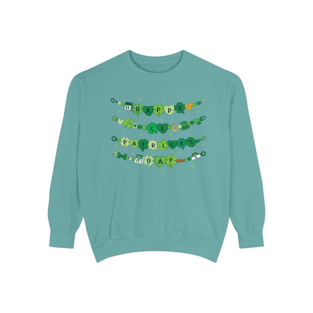 Happy St. Patrick's Day Sweatshirt | Comfortable Cotton Blend | Everyday Casual - Image 7