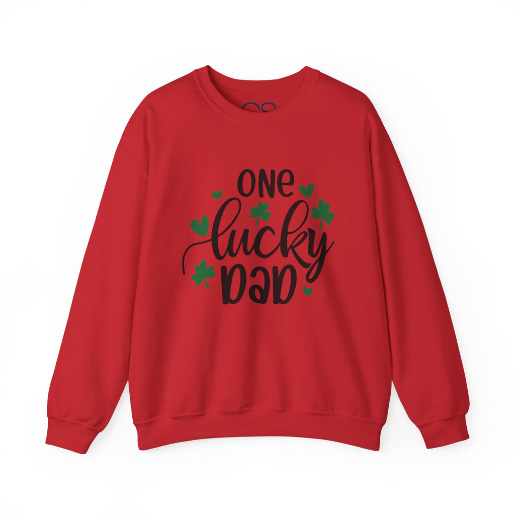 One Lucky Dad St. Patrick's Day Sweatshirt - With Bundle | Comfortable Cotton Blend | Everyday Casual - Image 12