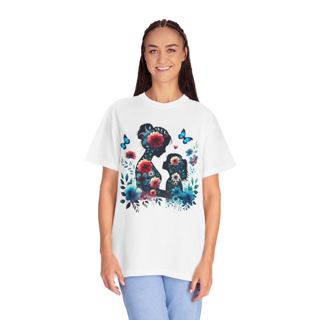 Beautiful Mother’s Day Floral Art T-Shirt | Soft Premium Cotton Tee | Casual Everyday Comfort - Image 2