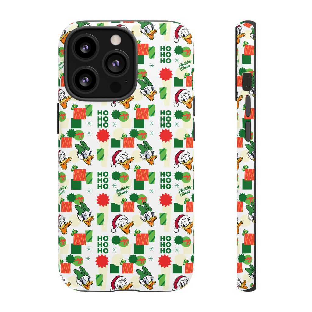 Disney Donald Duck and Daisy Christmas-Themed Durable Phone Case | Shock-Absorb Protection | Sleek Modern Style - Image 26