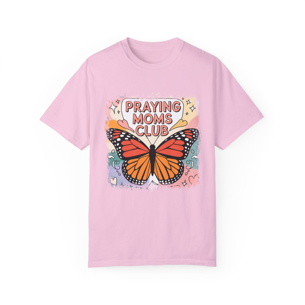 Praying Moms Club Butterfly T-Shirt | Soft Premium Cotton Tee | Casual Everyday Comfort - Image 14