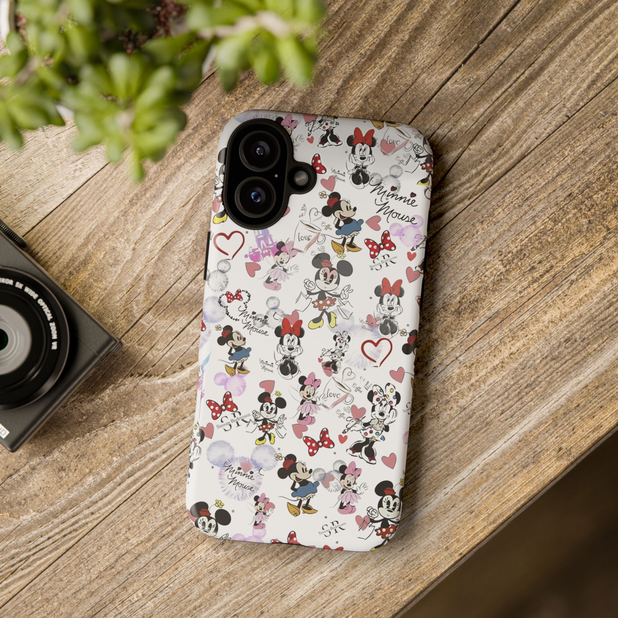 Vintage Minnie Mouse Durable Phone Case - Image 132