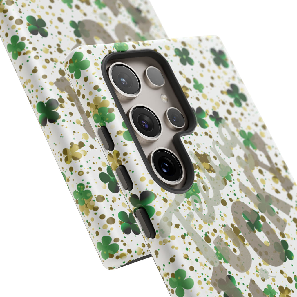 Feeling Lucky St. Patrick’s Day Phone Case – Durable & Stylish | Shock-Absorb Protection | Sleek Modern Style - Image 7