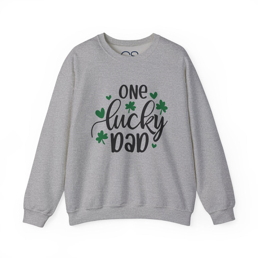 One Lucky Dad St. Patrick's Day Sweatshirt - With Bundle | Comfortable Cotton Blend | Everyday Casual - Image 7