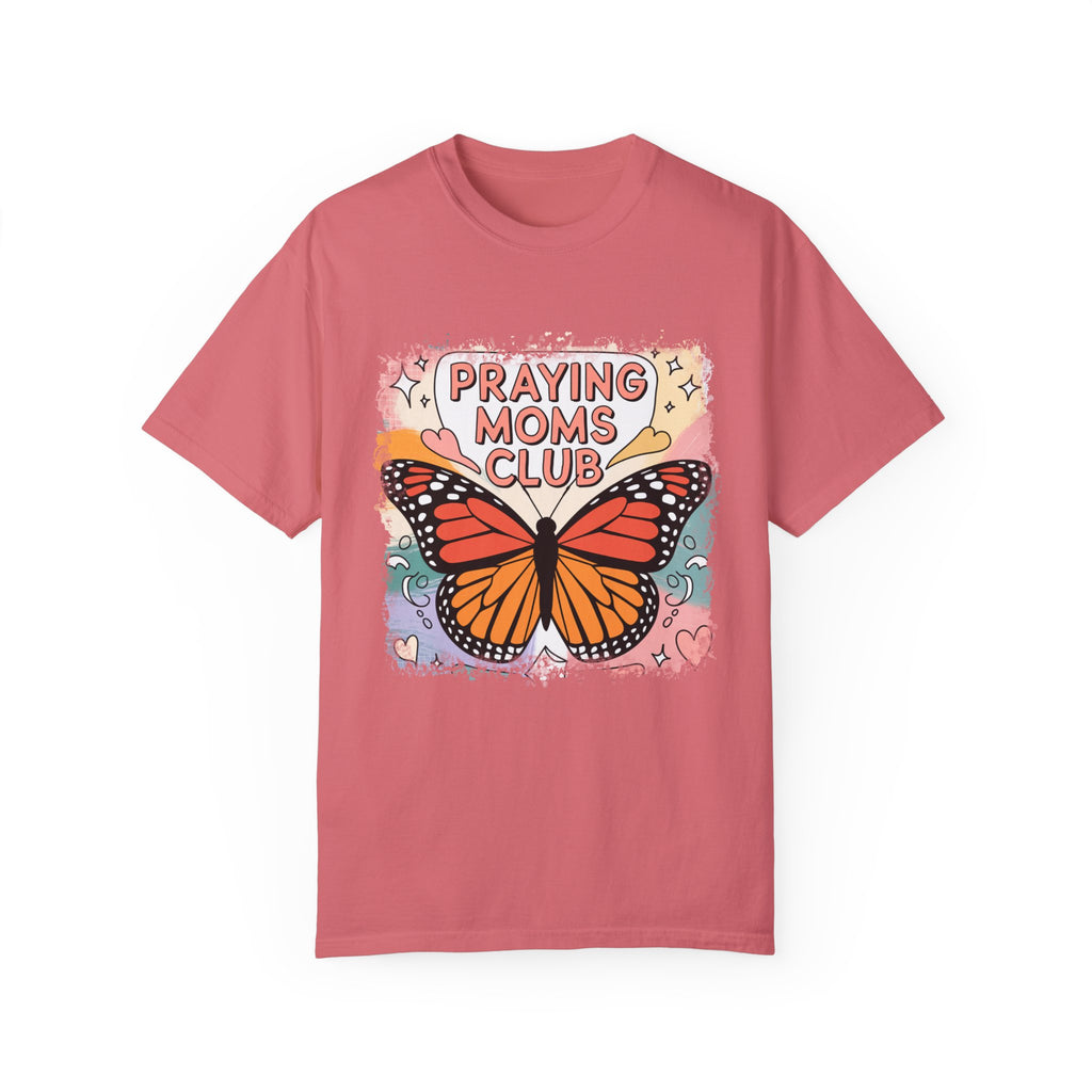 Praying Moms Club Butterfly T-Shirt | Soft Premium Cotton Tee | Casual Everyday Comfort - Image 16