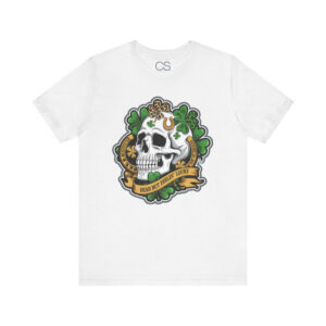 Irish Skull St. Patrick's Day T-Shirt | Soft Premium Cotton Tee | Casual Everyday Comfort