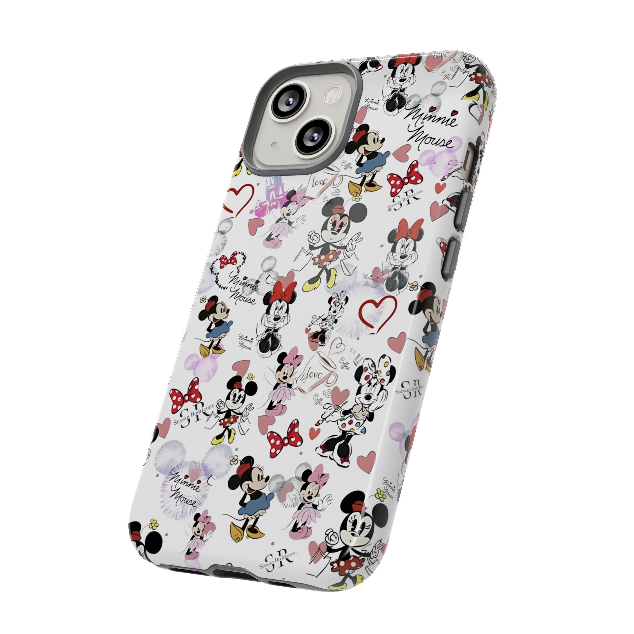 Vintage Minnie Mouse Durable Phone Case - Image 14