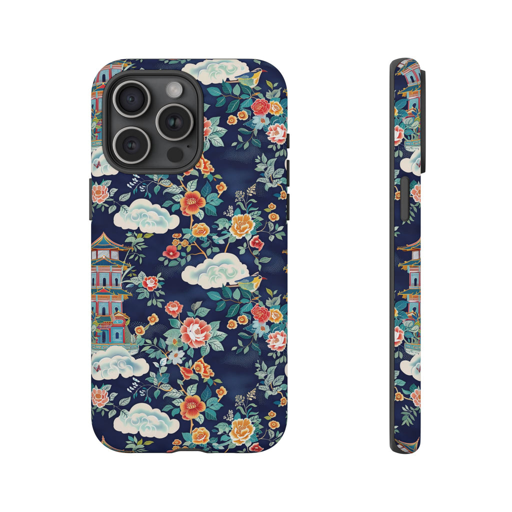 Enchanting Chinoiserie-Inspired Durable Phone Case | Shock-Absorb Protection | Sleek Modern Style - Image 15