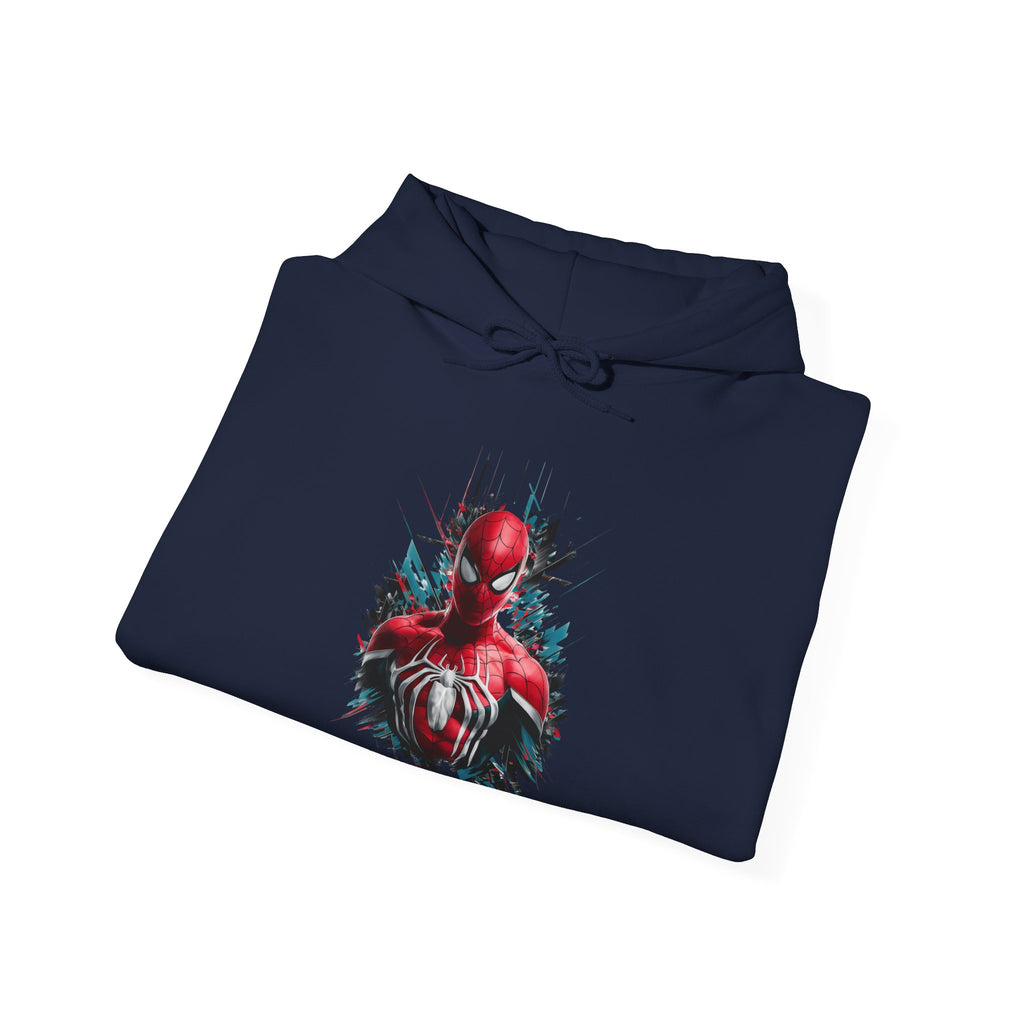 Spider-Man-Themed Hooded Sweatshirt | Cozy Fleece Lined | Perfect for Cold Days - Image 19