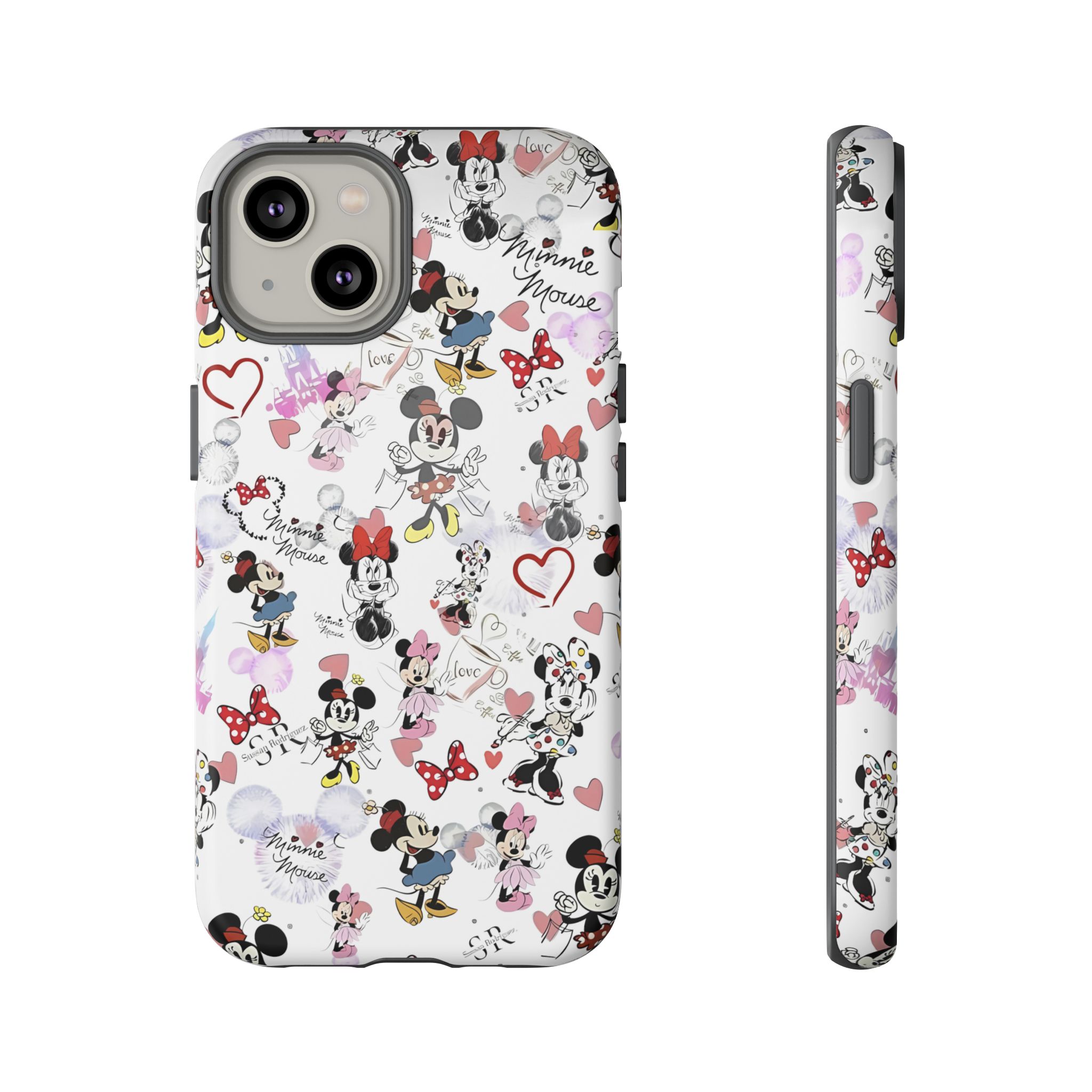 Vintage Minnie Mouse Durable Phone Case - Image 17