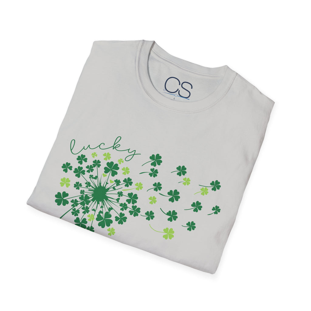 Luck of the Irish Dandelion Unisex Softstyle T-Shirt | Soft Premium Cotton Tee | Casual Everyday Comfort - Image 21