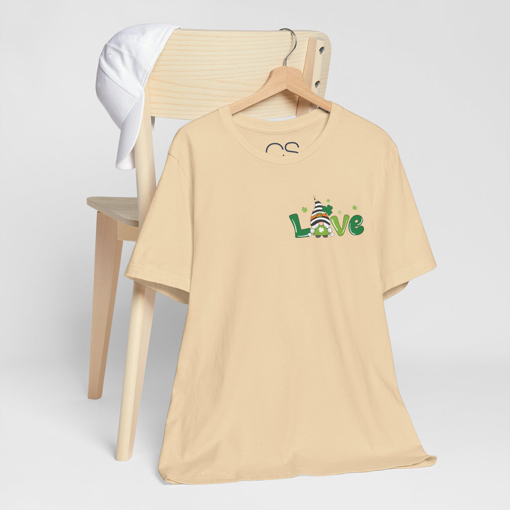 St. Patrick's Love GNOME Unisex Jersey Short Sleeve Tee | Soft Premium Cotton Tee | Casual Everyday Comfort - Image 24