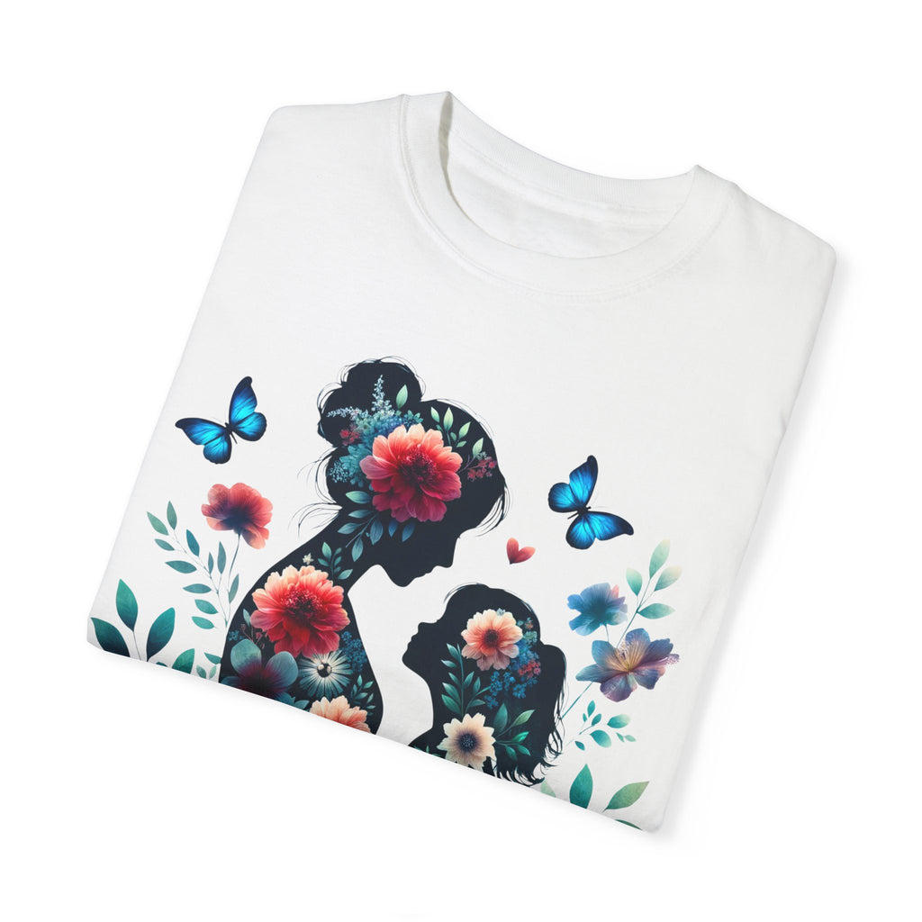 Beautiful Mother’s Day Floral Art T-Shirt | Soft Premium Cotton Tee | Casual Everyday Comfort - Image 3