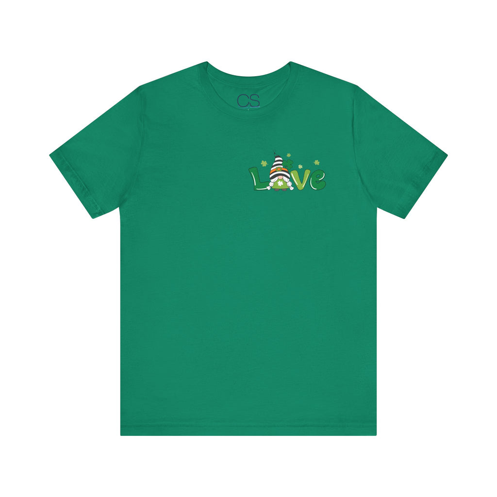 St. Patrick's Love GNOME Unisex Jersey Short Sleeve Tee | Soft Premium Cotton Tee | Casual Everyday Comfort - Image 19