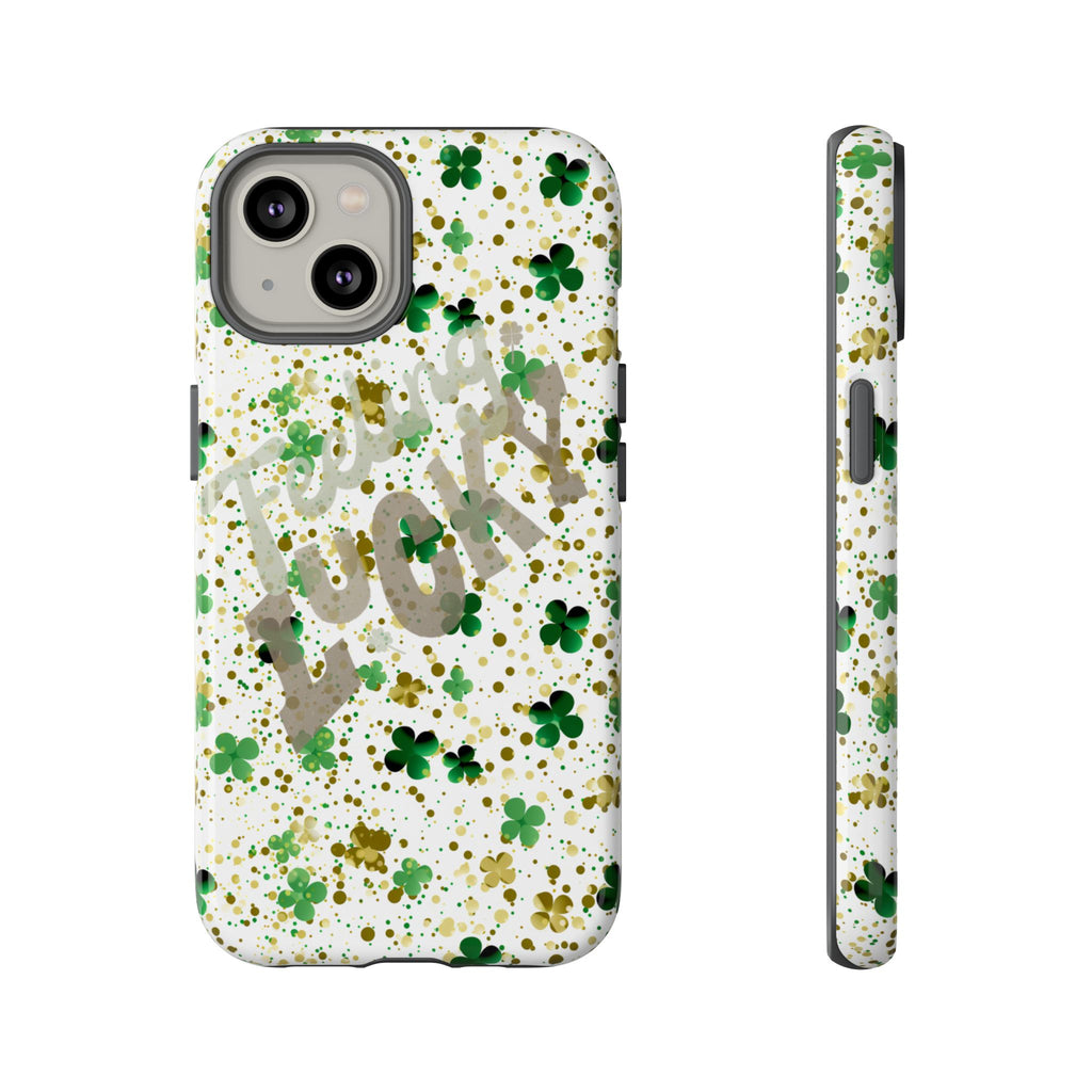 Feeling Lucky St. Patrick’s Day Phone Case – Durable & Stylish | Shock-Absorb Protection | Sleek Modern Style - Image 33