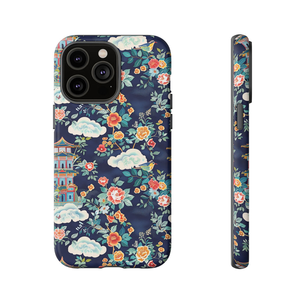 Enchanting Chinoiserie-Inspired Durable Phone Case | Shock-Absorb Protection | Sleek Modern Style - Image 43