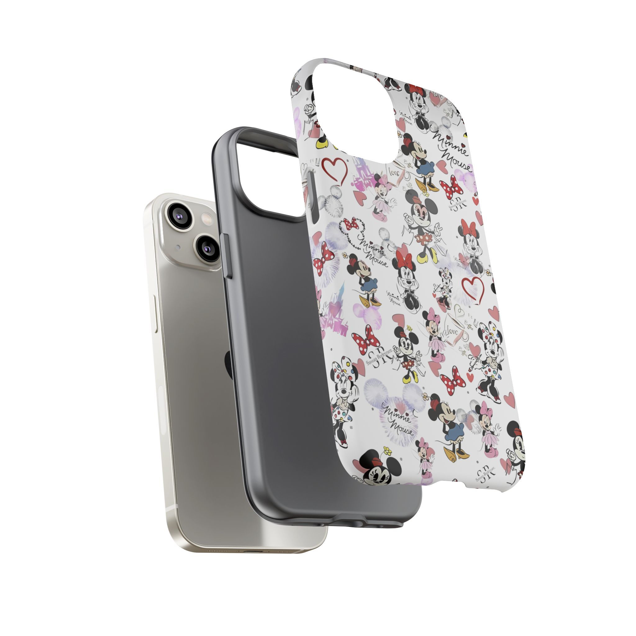 Vintage Minnie Mouse Durable Phone Case - Image 19