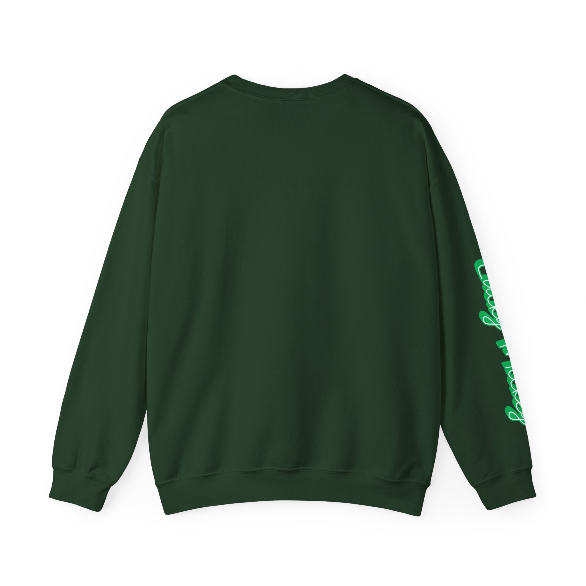 Lucky Green Mickey Mouse St. Patrick's Day Crewneck Sweatshirt - Image 2