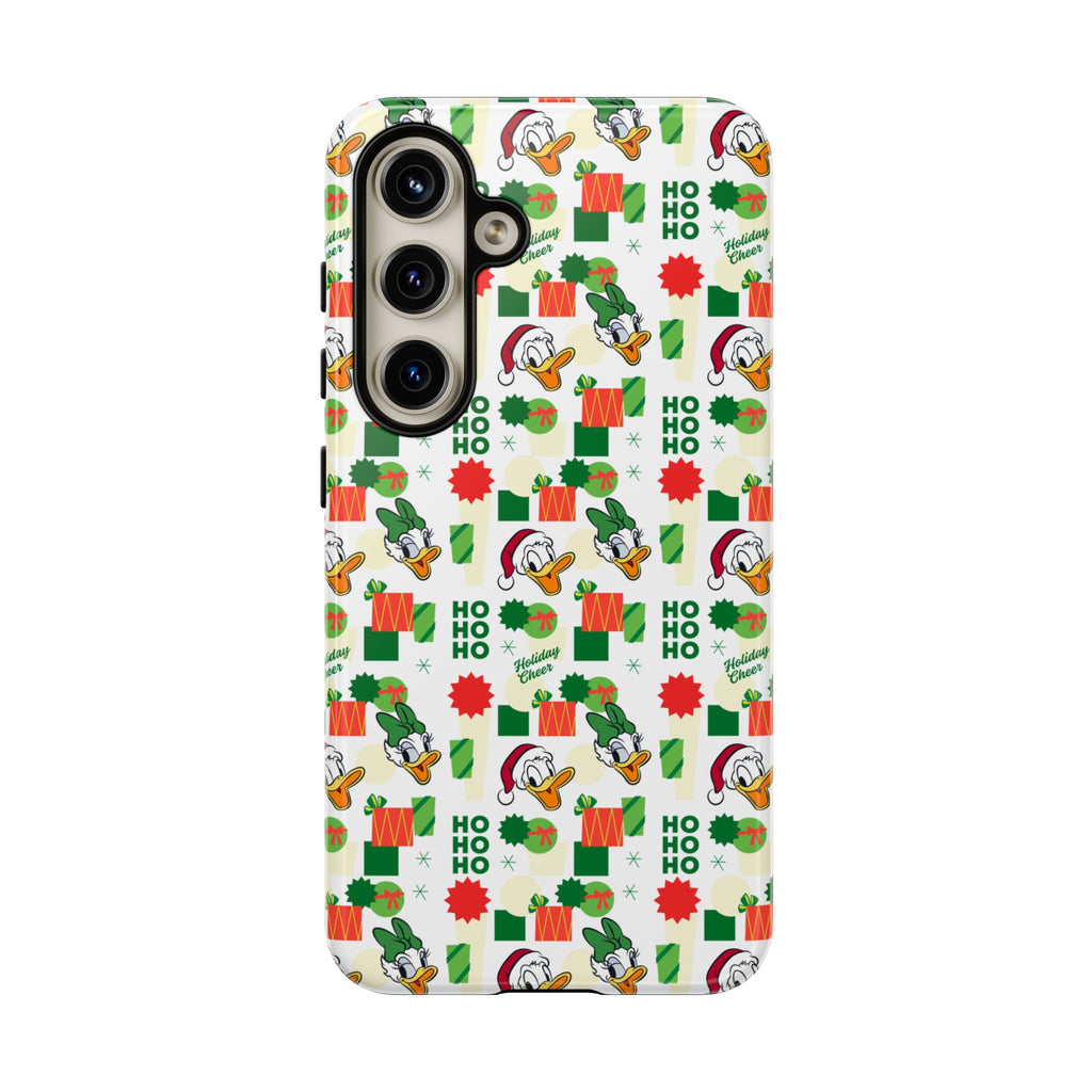 Disney Donald Duck and Daisy Christmas-Themed Durable Phone Case | Shock-Absorb Protection | Sleek Modern Style - Image 9