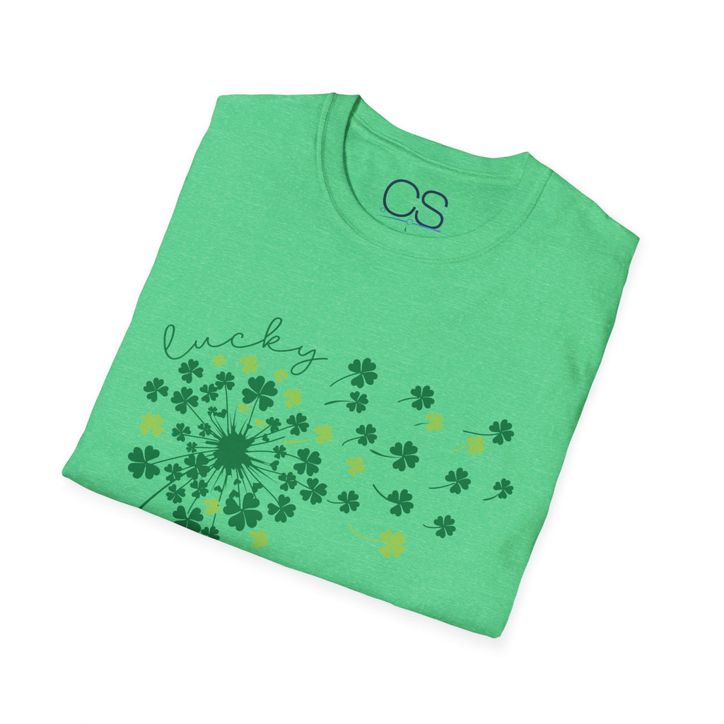 Luck of the Irish Dandelion Unisex Softstyle T-Shirt | Soft Premium Cotton Tee | Casual Everyday Comfort - Image 31