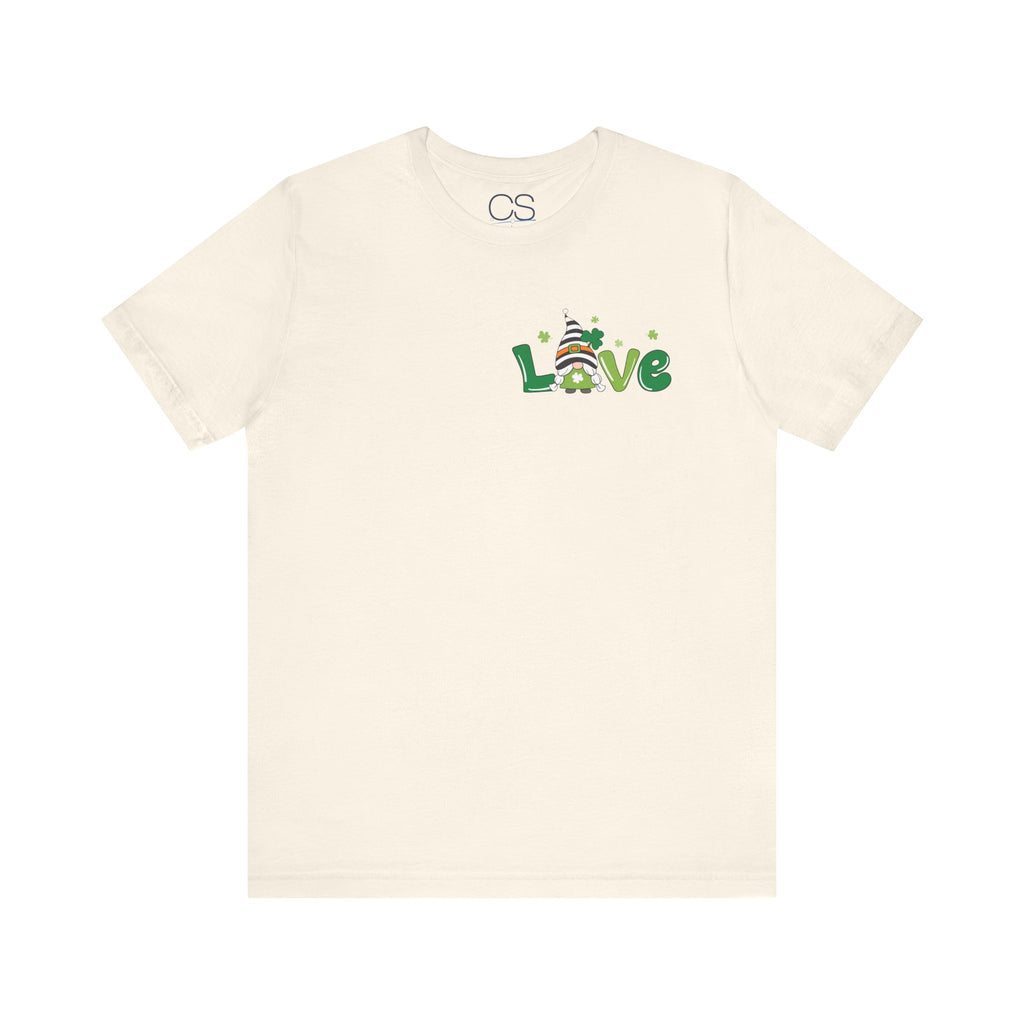 St. Patrick's Love GNOME Unisex Jersey Short Sleeve Tee | Soft Premium Cotton Tee | Casual Everyday Comfort - Image 12